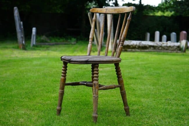 brown wooden chair
