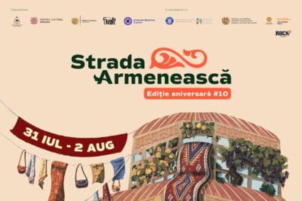 Festivalul Strada Armeneasca celebreaza 10 editii intre 31 iulie si 2 august in Gradina Botanica din Bucuresti