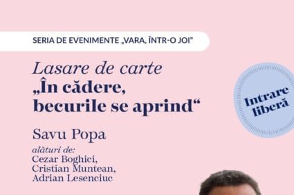 Savu Popa – lansare de carte la Brașov pe 27.08.2026